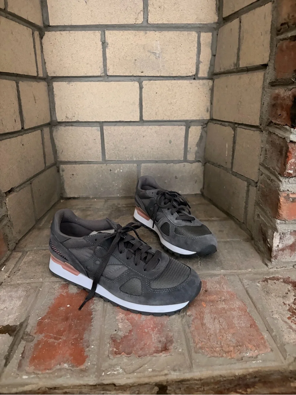 Men's Gray Athletic Sneakers - Casual Running Shoes